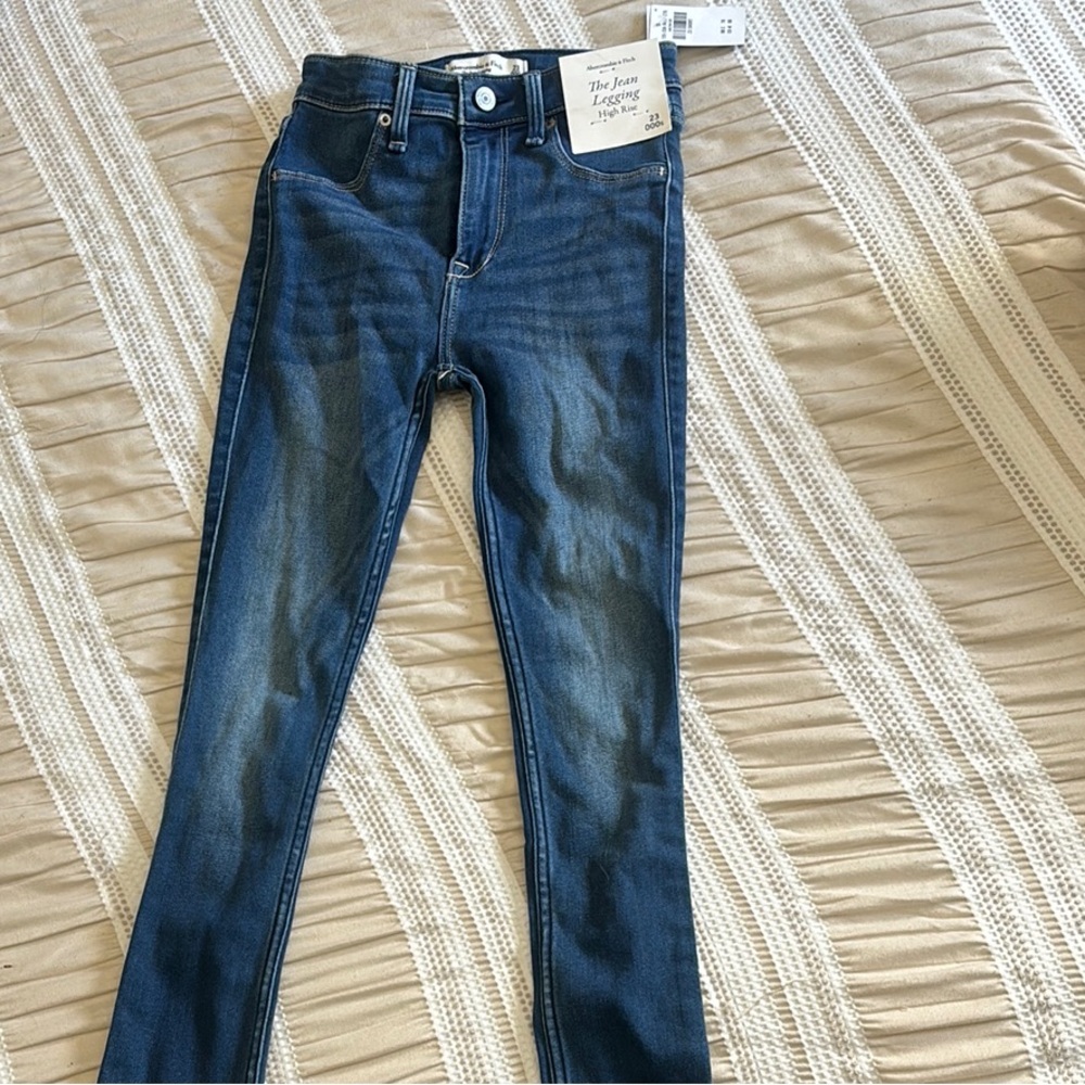 Abercrombie & Fitch Blue Skinny Jeans Modern Fit